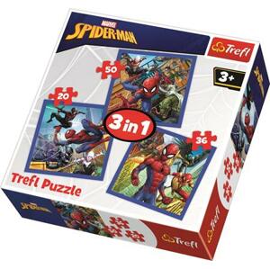 TREFL Puzzle Spiderman 3v1 (20,36,50 dílků); 125189