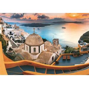 TREFL Puzzle Santorini, Řecko 1000 dílků; 118225