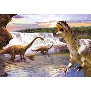 CASTORLAND Puzzle Dinosauři - Diplodocus 260 dílků; 563