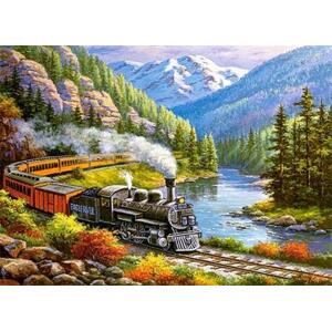 CASTORLAND Puzzle Vlak Eagle River 300 dílků; 119992