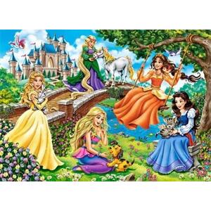 CASTORLAND Puzzle Princezny v zahradě 180 dílků; 123612