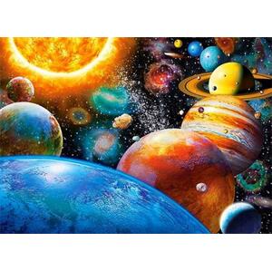 CASTORLAND Puzzle Planety a jejich měsíce 300 dílků; 119281