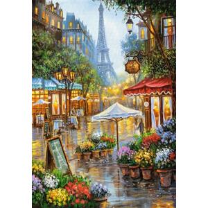 CASTORLAND Puzzle Jarní květiny v Paříži 1000 dílků; 120435