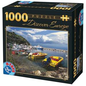 D-TOYS Puzzle Korfu, Řecko 1000 dílků; 119552