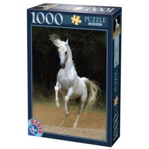 D-TOYS Puzzle Bílý kůň 1000 dílků; 119224