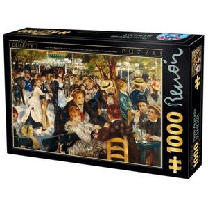 D-TOYS Puzzle Bál v Moulin de la Galette 1000 dílků; 119658