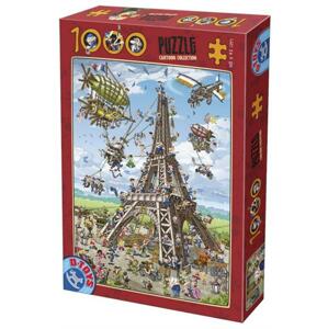 D-TOYS Puzzle Eiffelova věž 1000 dílků; 119615