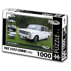 RETRO-AUTA Puzzle č. 5 VAZ  2102 Combi (1985) 1000 dílků; 120405