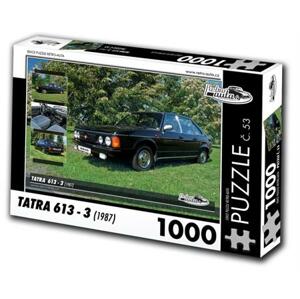 RETRO-AUTA Puzzle č. 53 Tatra 613-3 (1987) 1000 dílků; 120468