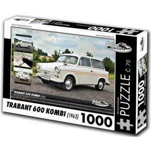 RETRO-AUTA Puzzle č. 70 Trabant 600 KOMBI (1963) 1000 dílků; 127285
