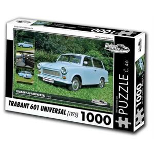 RETRO-AUTA Puzzle č. 46 Trabant 601 Universal (1975) 1000 dílků; 120475