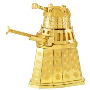 METAL EARTH 3D puzzle Doctor Who: Dalek (zlatý); 118330