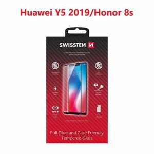 Swissten sklo  full glue, color frame, case friendly  Huawei Y5 2019/Honor 8s černé; 54501751