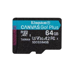 Kingston Canvas GO! Plus microSD 64 GB bez adaptéru; SDCG3/64GBSP