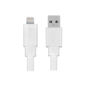 AVACOM MFI-120W kabel USB - Lightning, MFi certifikace, 120cm, bílá; DCUS-MFI-120W
