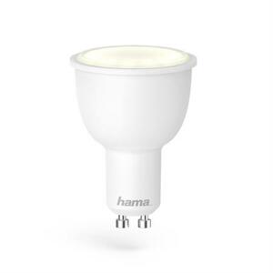 Hama WiFi LED žárovka, GU10, 4,5 W, bílá, stmívatelná; 176558