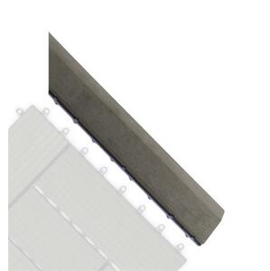 Přechodová lišta G21 Incana pro WPC dlaždice, 38,5 x 7,5 cm rohová (pravá); PRL3