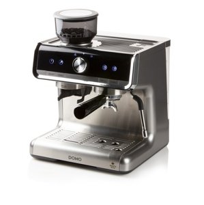 DOMO Pákové espresso s mlýnkem 15 bar, 2 páky, pěnič; DO720K