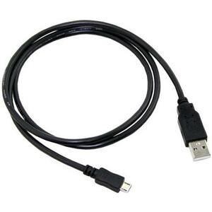 C-TECH USB 2.0 AM/Micro, 0,5m, černý; CB-USB2M-05B