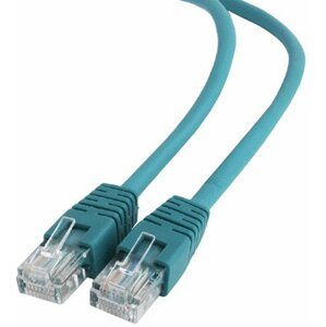 Patch kabel CABLEXPERT c5e UTP  5m GREEN; PP12-5M/G