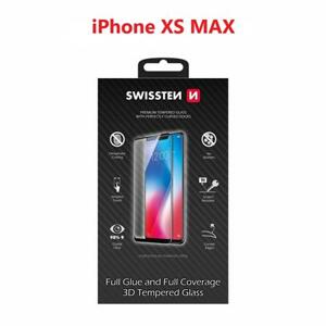 Swissten sklo ultra durable 3D full glue glass Apple Iphone Xs MAX černé; 64701800