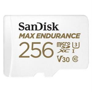 SanDisk MAX ENDURANCE microSDHC Card s adaptérem 256 GB; SDSQQVR-256G-GN6IA