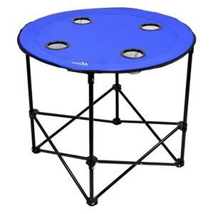 Cattara Stůl kempingový skládací SPLIT modrý; 13484