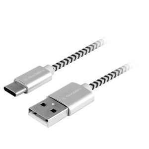 GoGEN Propojovací USB kabel, USB A vidlice (M)  - USB-C vidlice (M); GOGUSBAC200MM24