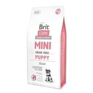 Brit Care Dog Mini Grain Free Puppy Lamb 7kg; 91657