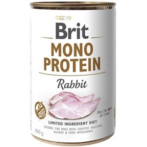 Brit Dog konz Mono  Protein Rabbit 400g; 95471