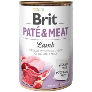 Brit Dog konz Paté & Meat Lamb 400g; 95459