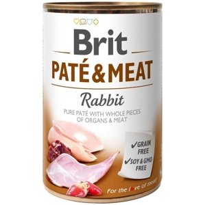 Brit Dog konz Paté & Meat Rabbit 400g; 95457