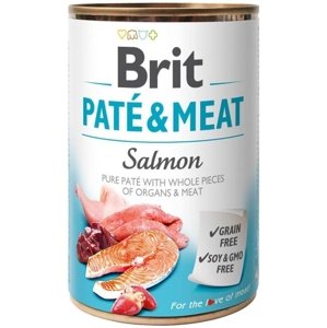 Brit Dog konz Paté & Meat Salmon 400g; 95452