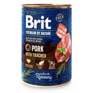 Brit Premium Dog by Nature  konz Pork & Trachea 400g; 103472