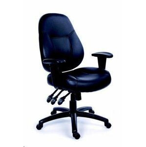 MaYAH Manažerská židle, "Champion", černá; BBSZVV20