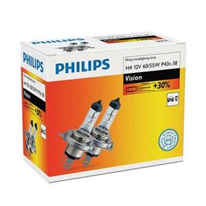 Philips H4 Vision 2 ks; 12342PRC2