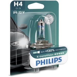 Philips H4 X-tremeVision 1 ks; 12342XV+B1