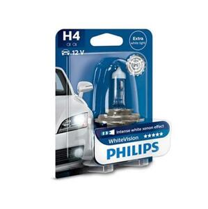 Philips H4 WhiteVision 1 ks; 12342WHVB1