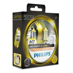 Philips H7 ColorVision Yellow 2 ks; 12972CVPYS2