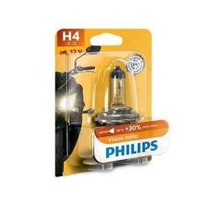 Philips H4 Vision Moto 1 ks; 12342PRBW