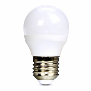 Solight LED žárovka, miniglobe, 4W, E14, 3000K, 340lm, bílé provedení; WZ415-1
