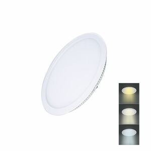 Solight LED mini panel CCT, podhledový, 6W, 450lm, 3000K, 4000K, 6000K, kulatý; WD146