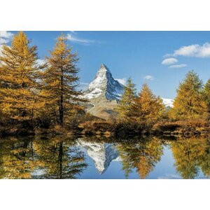 EDUCA Puzzle Podzimní Matterhorn, Švýcarsko 1000 dílků; 124847