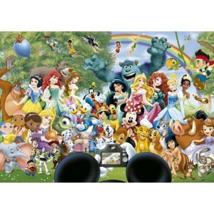 EDUCA Puzzle Úžasný svět Disney II 1000 dílků; 110343