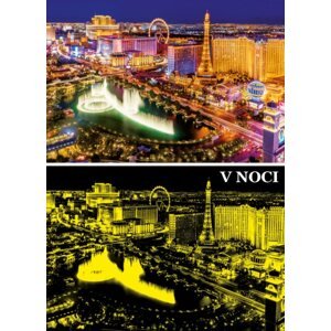 EDUCA Svítící puzzle Las Vegas 1000 dílků; 115799