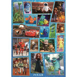 EDUCA Puzzle Pixar - pohádková rodina 1000 dílků; 134689