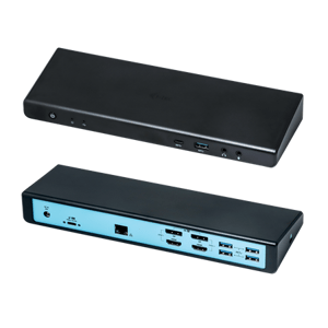 i-Tec USB 3.0 / USB-C Dual display univerzální dokovací stanice; CADUAL4KDOCKPD