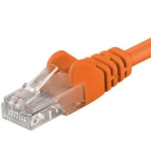 PremiumCord Patch kabel UTP RJ45-RJ45 level 5e 7m oranžová; sputp070E