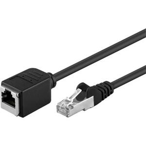 PremiumCord Prodlužovací Patch kabel F/UTP RJ45-RJ45 M/F 2m ; sstpmf02