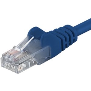 PremiumCord Patch kabel UTP RJ45-RJ45 CAT6 5m modrá; sp6utp050B